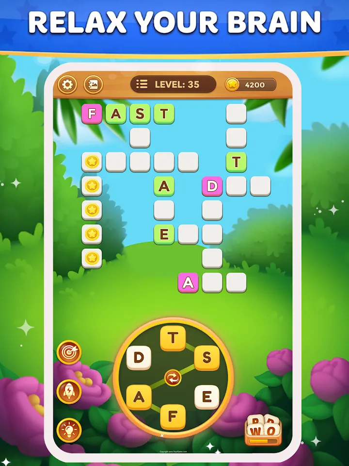 Ekran gry Crossword Quest Premium